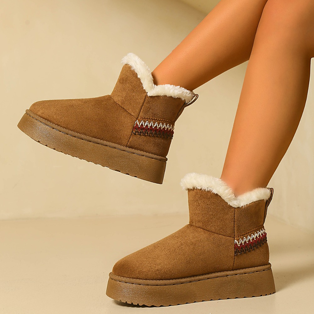 Nieuwe winter dames suède snee - Ethnic Fashion Women recensie en prijs