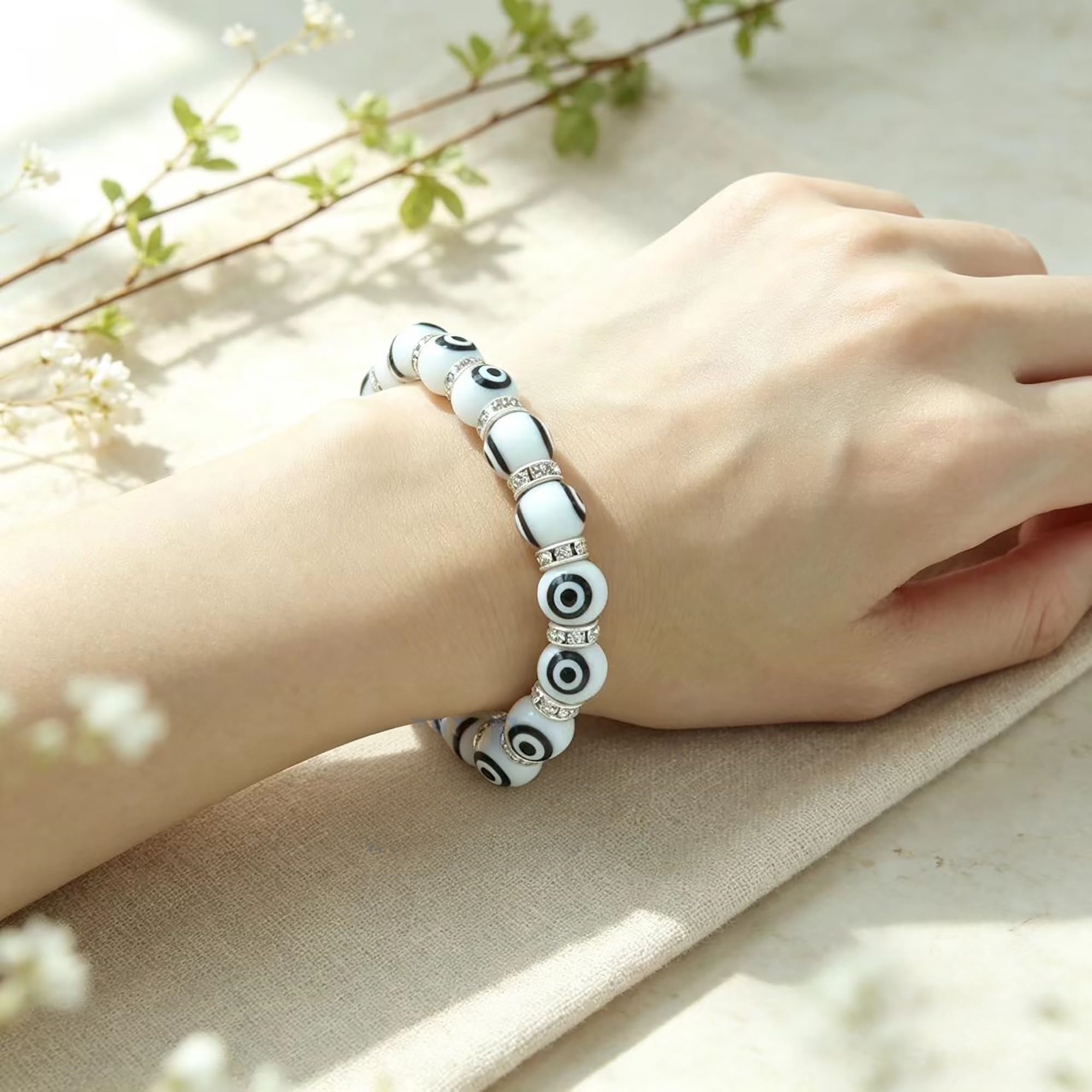 1 Boze-Oog-Armband, Elastische - Fashion Ethnic Wear For Men recensie en prijs