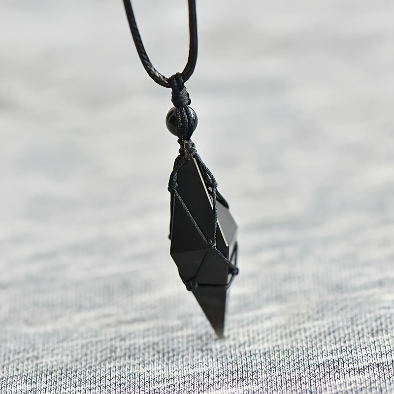 Zwarte Obsidiaan Pijlpunt Kris - Fashion Ethnic Wear For Men recensie en prijs