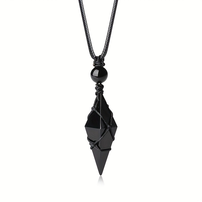 Zwarte Obsidiaan Pijlpunt Kris - Fashion Ethnic Wear For Men recensie en prijs